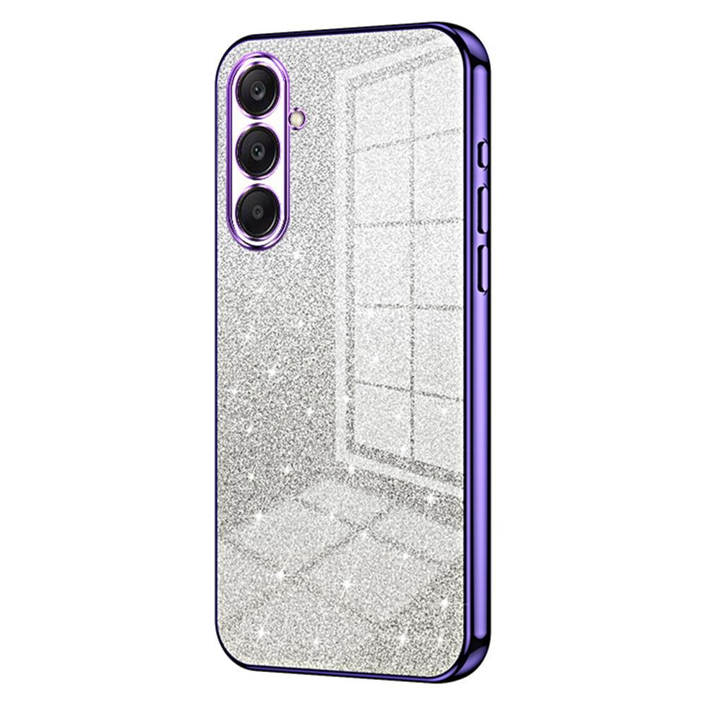 

For Samsung Galaxy A26 5G Case Electroplating Gradient Glitter TPU Phone Cover B