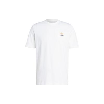 Originals Trefoil Acp Cartoon Print Rundhals Sport T-Shirt Herren Oberteile Weiß IB1402