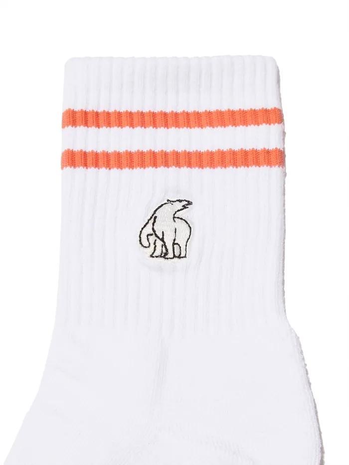 Coolmax Crew Socks_Pale Orange_OUA24S51O3