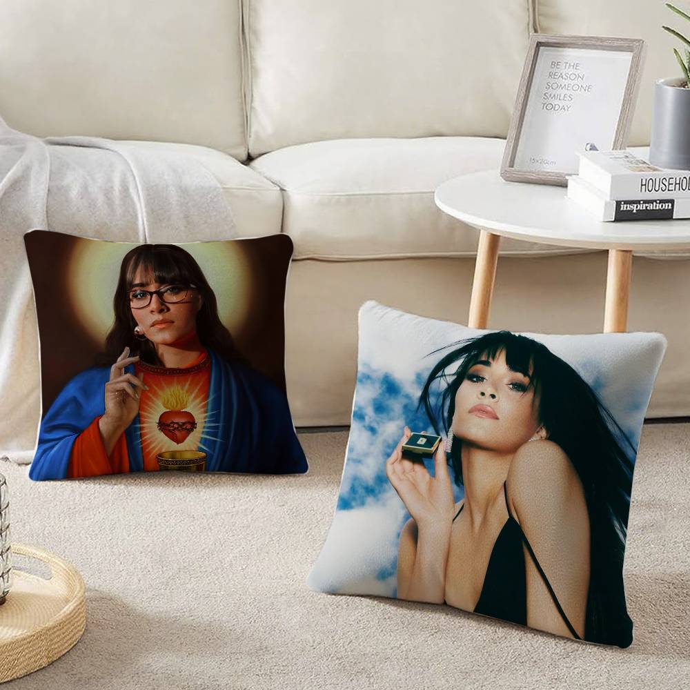 Hot-Singer A-Aitana Ocana Pillow Case Home Decor Throw For Sofa Bed Car Room Decor Gift Idea