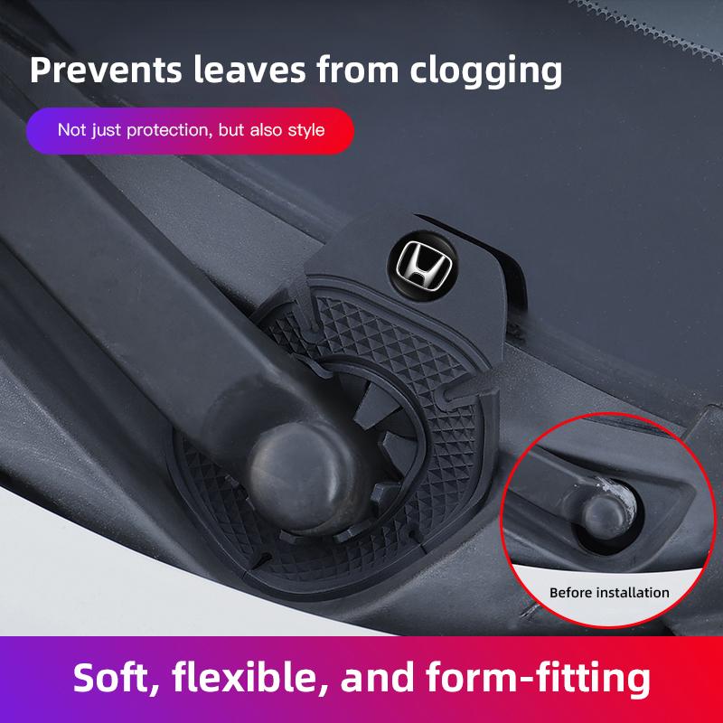 cwcr1 Car Wiper Bottom Silicone Protective Cover Dust Cover For Honda Civic Accord Crosstour Spirior Odyssey Avancier UR-V Sienna CR-Z