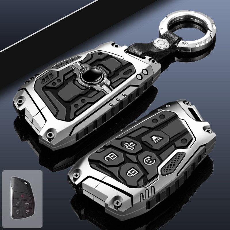 For Gmc Yukon 4/5/6 Button Car Key Cover Case Shell For Chevrolet Tahoe Suburban For Buick Envision S Plus Avenir