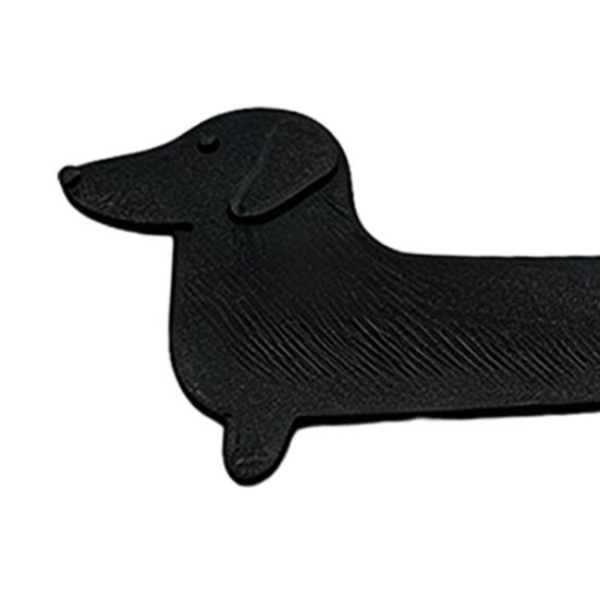 DYS 2 Pezzi Segnalibro Cane Stampato 3D, Segnapagina Bassotto per Studenti, Segnalibro Cucciolo Carino Ufficio Scuola Lettura, Regalo Amanti