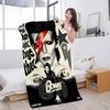 D-David Chanteur Chaud B-Bowie Couverture en Microfibre Séchage Rapide Serviettes de Plage Impression Surdimensionnée Super Absorbante Couverture Serviette de Piscine