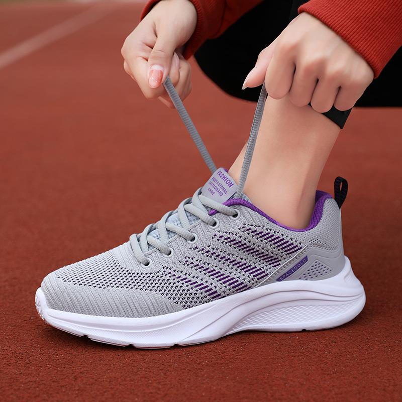 Neue Sportschuhe Frühling und Herbst Mesh atmungsaktiv leicht weiche Sohle super weich täglicher Freizeit-Pendel-Laufschuh