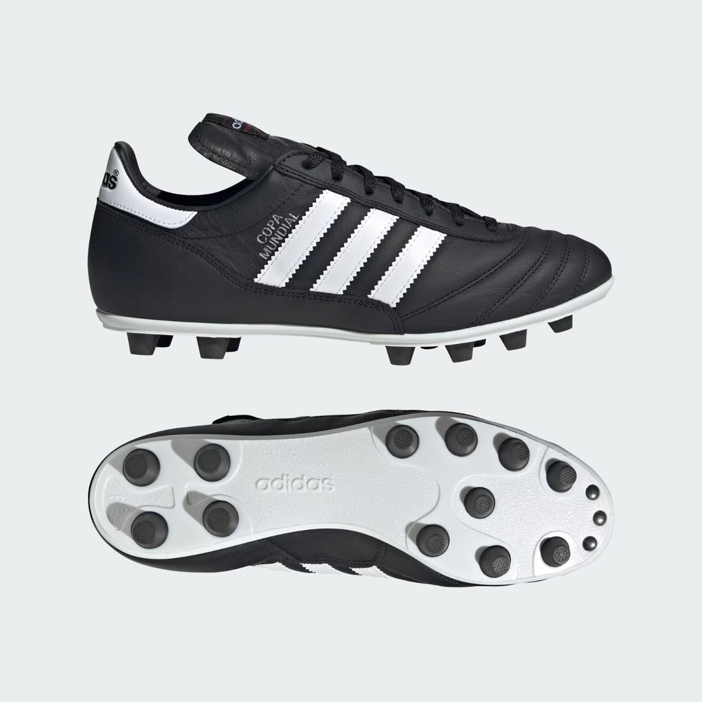 JP6693 Adidas Copa Mundial FG Cleats Cloud White Core Black Gold Metallic(Men's)
