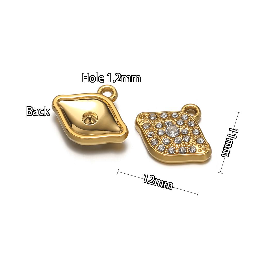 

5Pcs Stainless Steel Cubic Zircon Small Butterfly Charms DIY Jewelry Necklace Bracelet Pendants Findings Kids Earrings Making