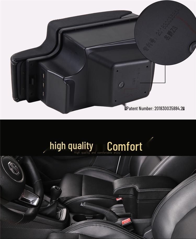 MG ZS Armrest Box Accessories: Custom Storage Solution for Central Console Modifications