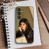 Ju Jingyi Y- Kiku Phone Case For Samsung Galaxy A73,A72,A71,A70,A52,A51 Others Soft Black Cover