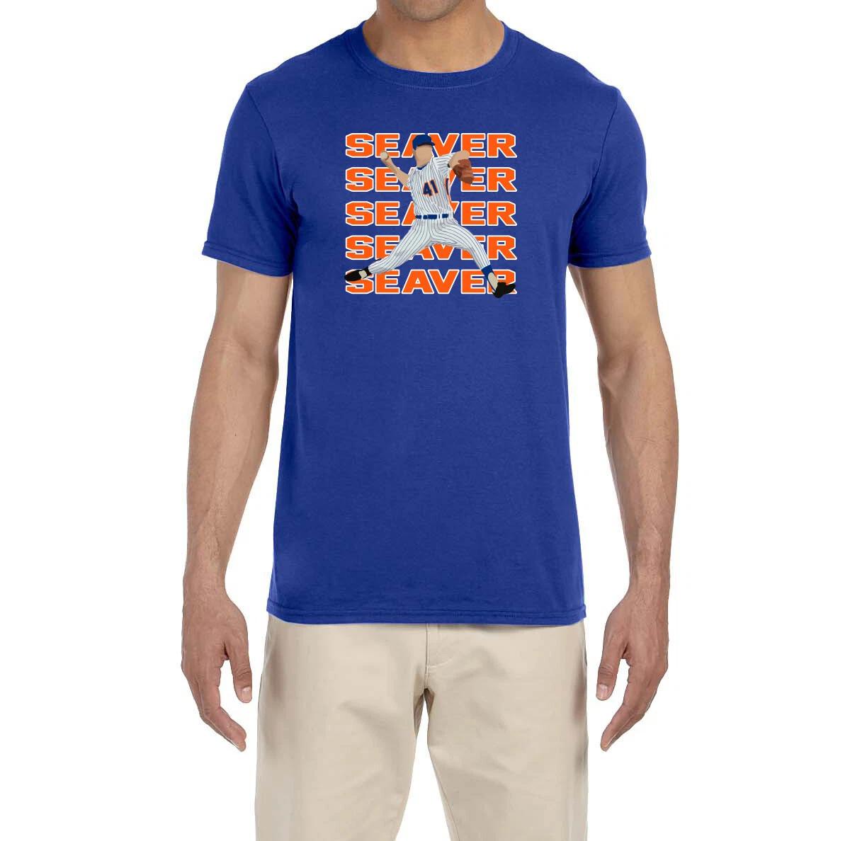 New York Mets Tom Seaver Text Pic T-Shirt XXL