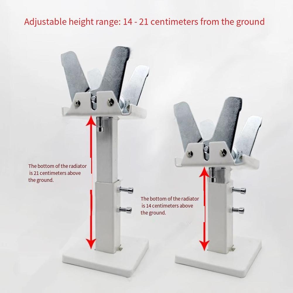 Adjustable Height 14-21cm Adjustable Radiator Support Radiator Bracket