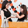 Halloween Geisterfigur Geisterdeko Lustige Niedliche Geisterfigur Geisterstatue Halloween Dekoration zum Verschenken Requisiten Tischplatte Heimdeko Neujahrsgeschenke