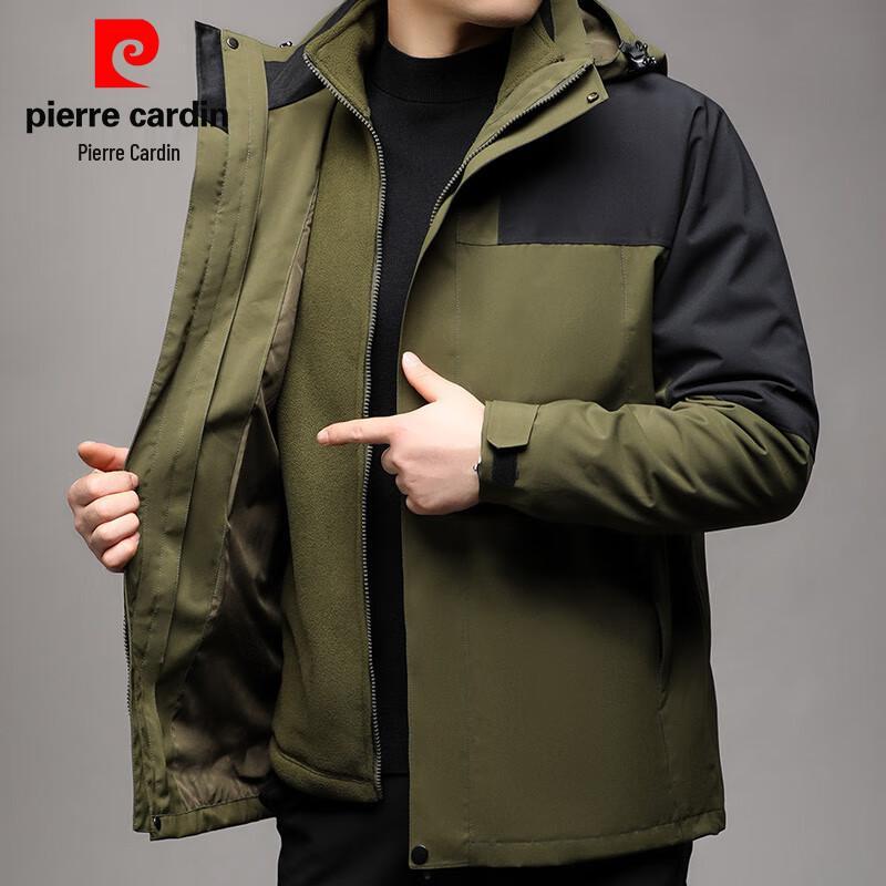 Pierre Cardin Men's Hooded Casual Jacket