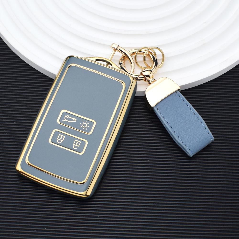 Tpu Auto Car Key Cover Case For Renault Koleos Kadjar Captur Megane Talisman Espace Clio Zoe Scenic 4 Arkana Dacia Sandero