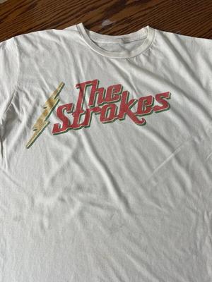 The Strokes Rock Band Musica Tour Cotone Unisex T-Shirt S Fino a 5XL