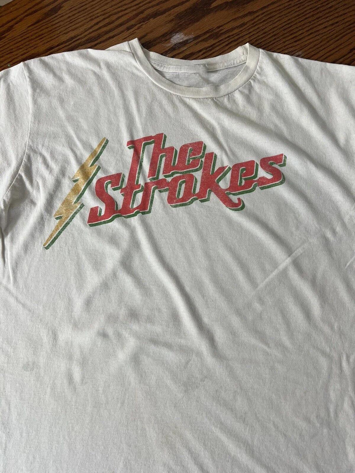 The Strokes Rock Band Music Tour Cotton Unisex T-T-Shirt S To 5XL S