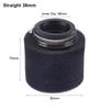 1Pcs Black Red Foam Air Filter 35/38/40/42/45/48mm Straight Elbow Dirt Pit Parts Universal Sponge Cleaner Air Filters 7