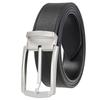 Pin Buckle Belt, Punched Belt, Men First Layer Cowhide Belt