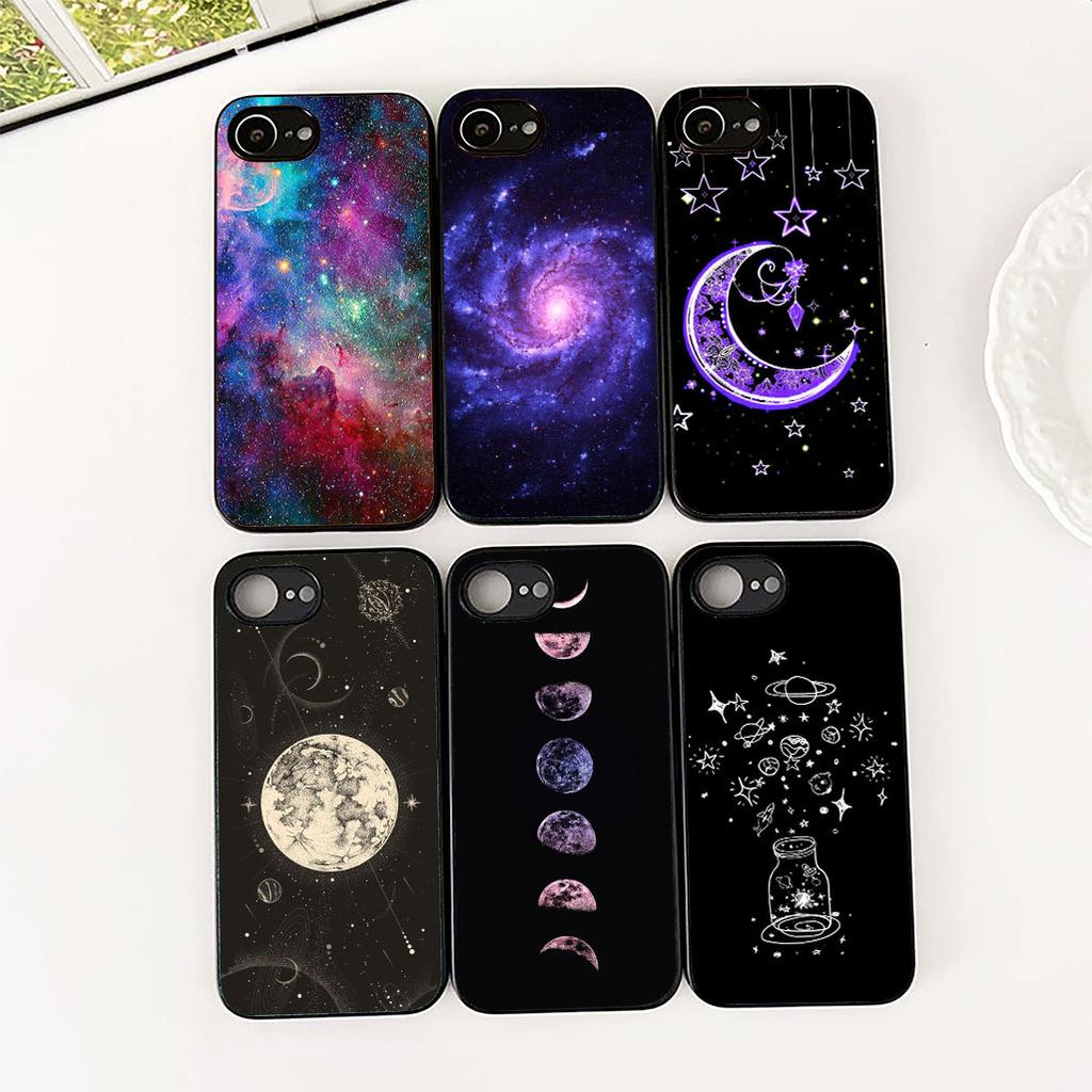 Moon Astronaut Universe Galaxy Stars Phone Case for Motorola Moto G86 G57 E14 E15 G14 G34 G67 G84 G24 A54 G15 Power E22 Cover
