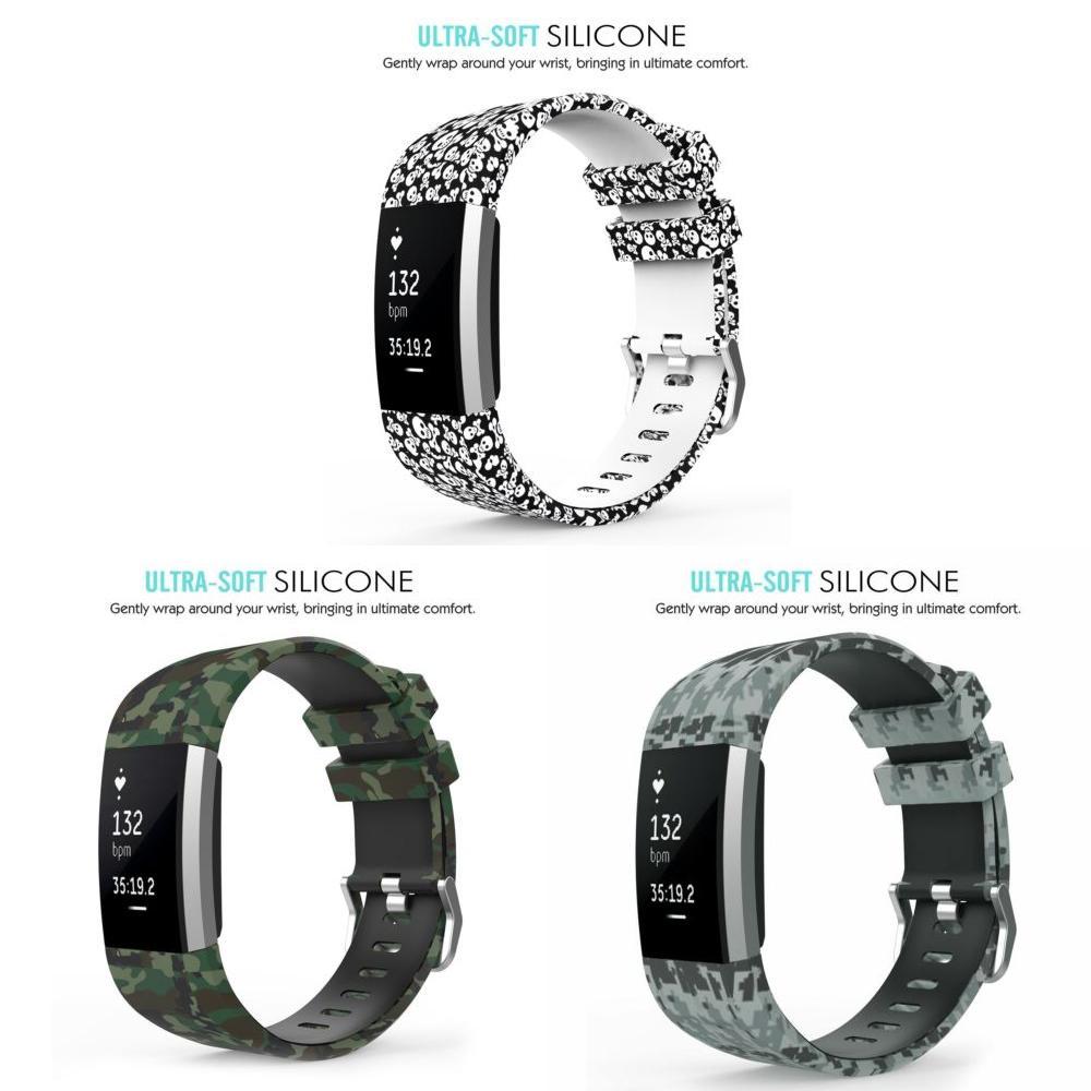 Stilvolle Silikonbänder für Fitbit Charge 4 und Charge 3 Bequem und langlebig