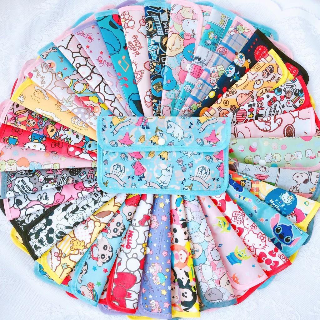 Hello Kitty Crayon Shin Chan Cartoon Portable Case With Multi Purpose Storage For Students And Kids
