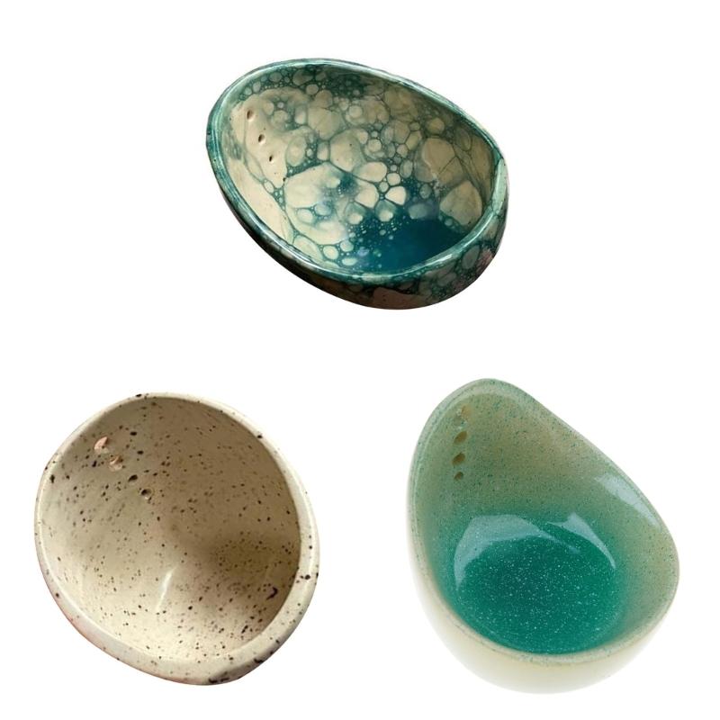 Ciotola Strippaverdure in Resina Rimuovi Foglie da Verdura Utensile da Cucina 4 Fori Tazza Strippaverdure Strumento Efficiente per Preparare le Erbe