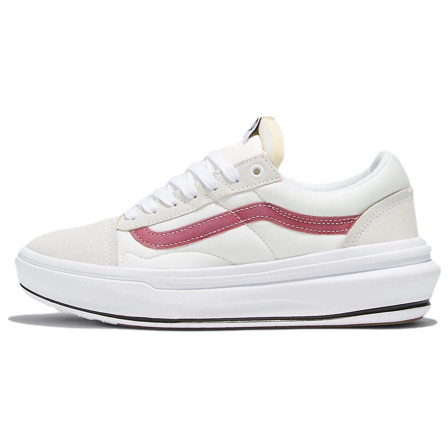 Vans Old Skool Overt ComfyCush White Red Unisex VN0A7Q5ECPE EU 37