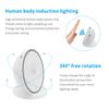 Factory 360 Rotation Smart Motion Sensor Night Light Rechargeable Magnetic Small Soft LED Lamp for Kitchen Toilet Home for Kid