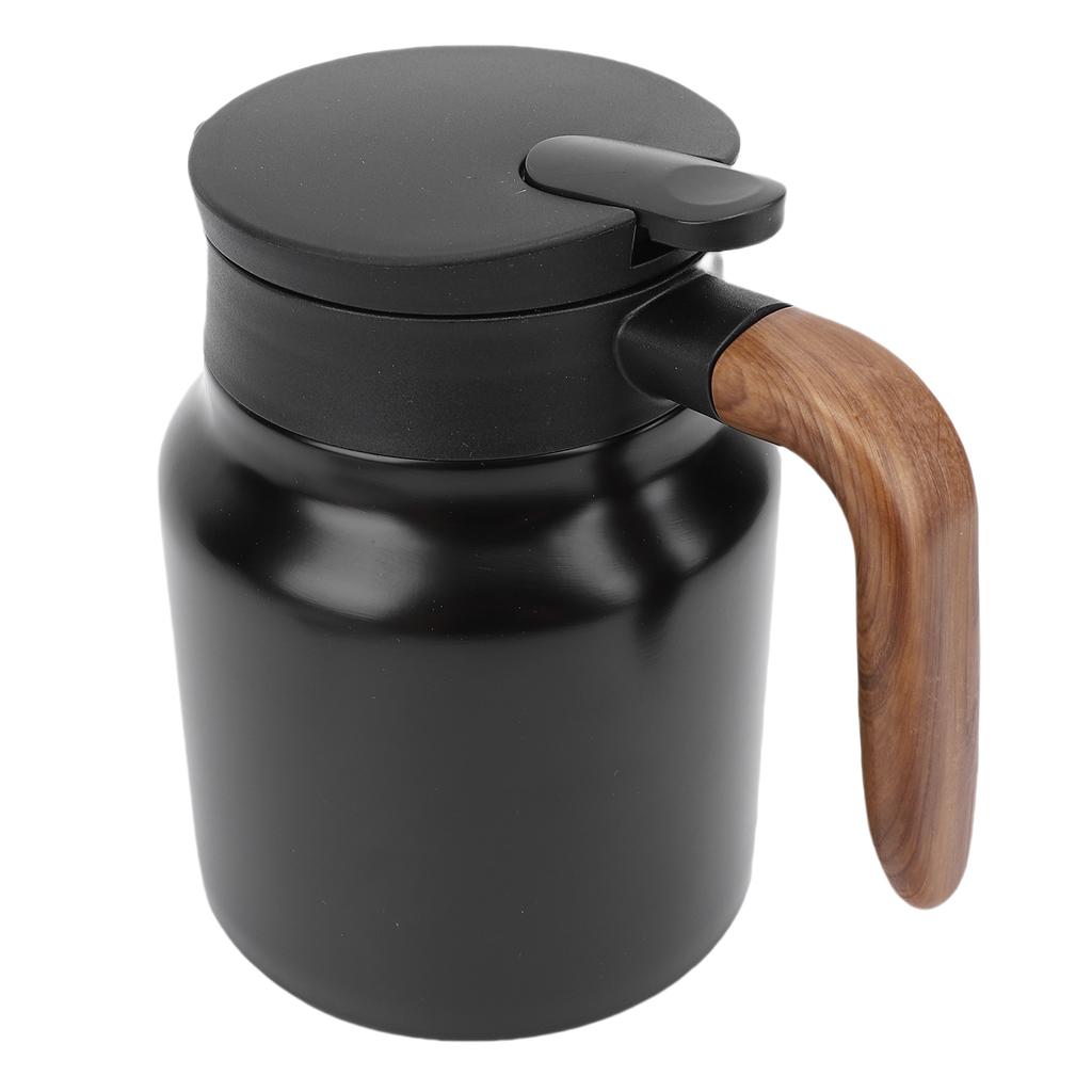 1000ml Vakuumisolierte Teekanne mit Filter 1000ml Edelstahl Isolierte Thermos-Kaffeekanne Wasser Getränkekrug