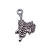 Boxing Glove Charms Multi Color Exercise Pendants For Sports Themed DIY Jewelry Accessories
