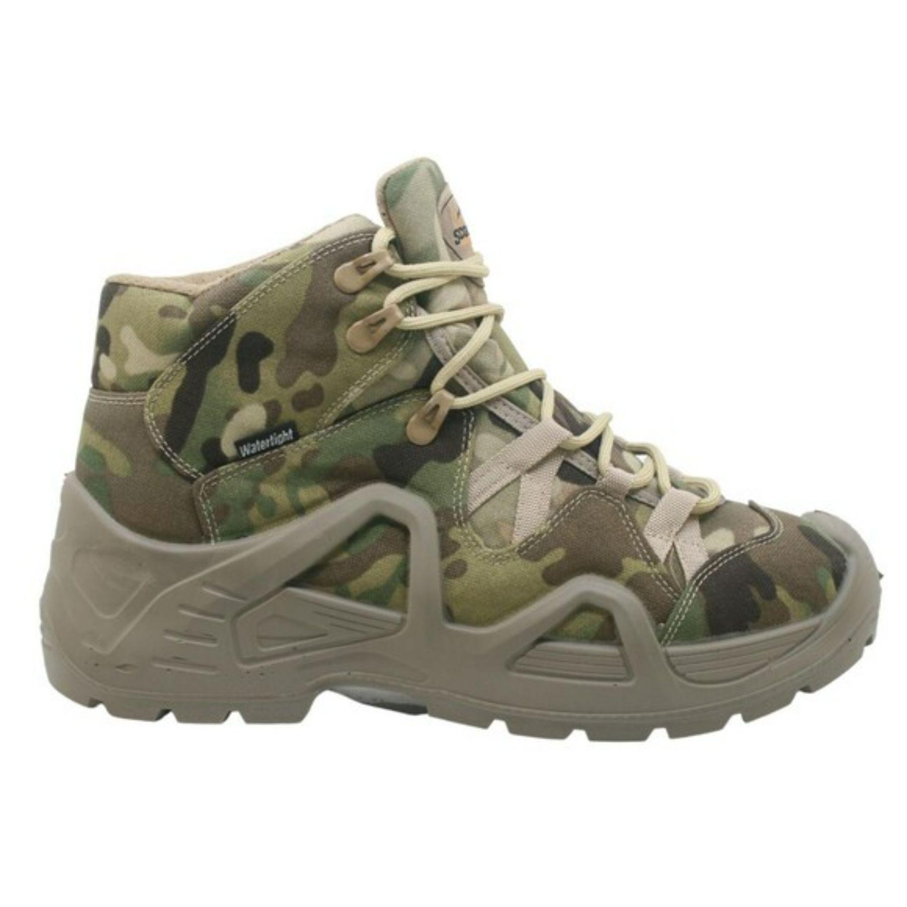 

Чоловічі тактичні черевики водонепроникні текстильні камуфляжні P1492KMJ 40 зелений