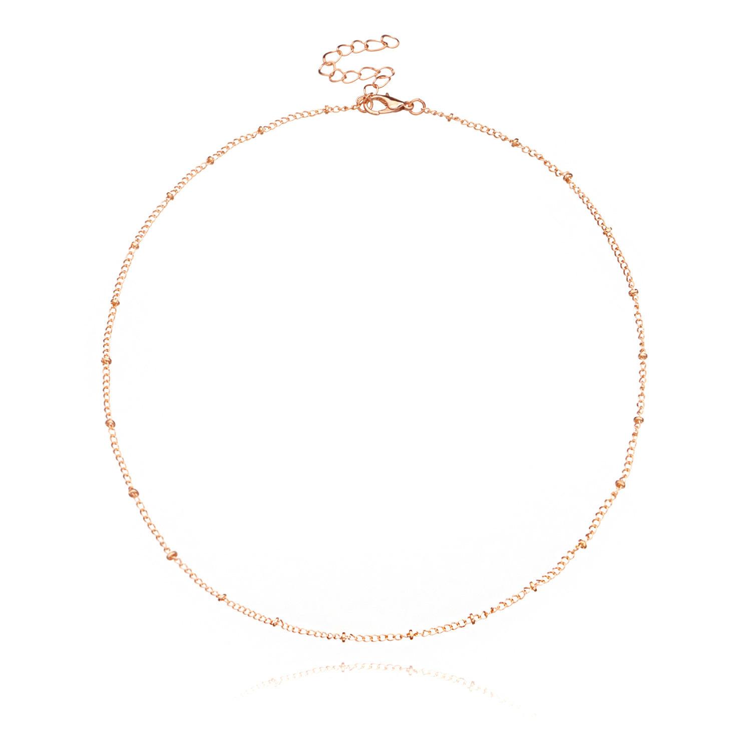 Европа, Америка, простое двухслойное ожерелье-чокер с цепочкой сзади, женское, Харадзюку, хип-хоп, ожерелье с персиковым сердцем