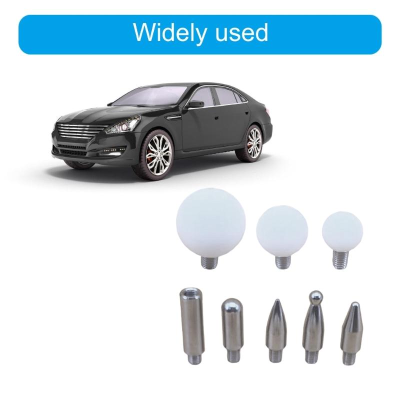 Car Body Paint Dents Repair Tool Tap Down Pen Head Lightweight Knocking Down Tip Car Dent Removal for Door