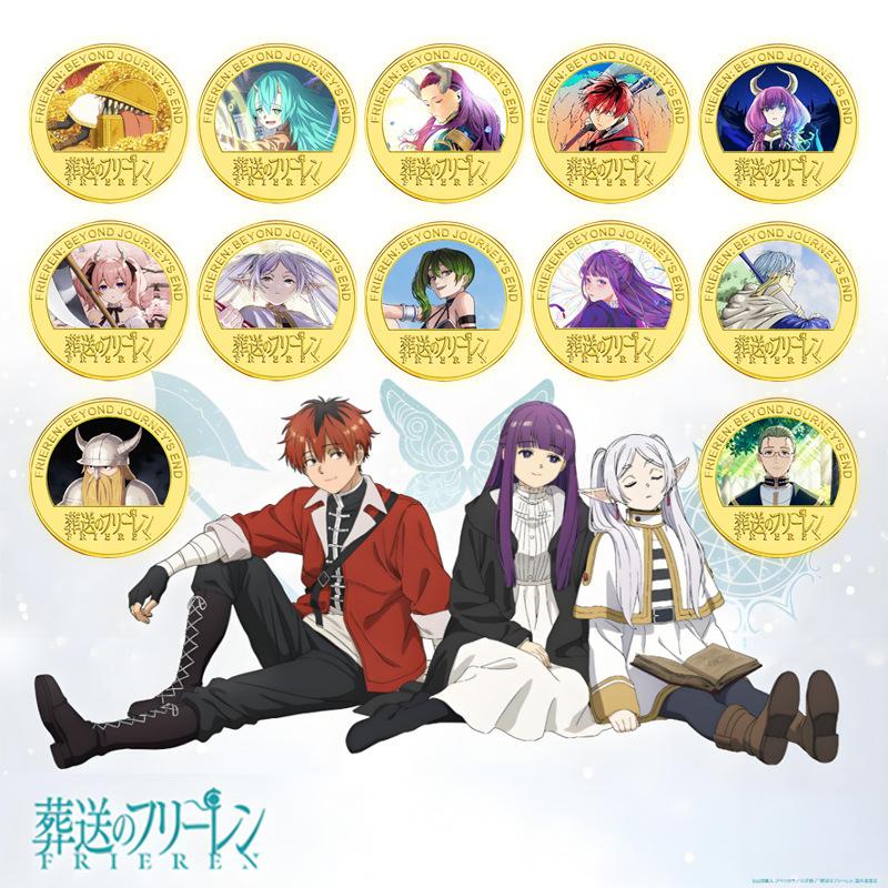 Commemorative Coins, Metal Coins, Anime Merchandise Gifts