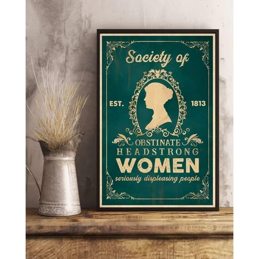 Vintage Alcohol Humor Metal Sign Drinking Bar Decor 20x30cm