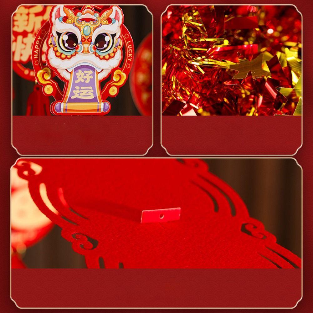 Traditional Snake Year Hanging Pendant Hanging Lunar Year Ornaments  For Home Shopping Mail