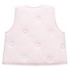 Baby Castle Sizes Smile Sugar Made in Japan Vest, 70-80, Cotton, Baby, Pink,