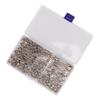 460Pcs Safety Pins 7 Sizes Iron Safe Multifunction Sturdy Reusable Safety Pins Assorted for Sewing