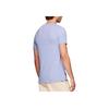 Tommy Hilfiger Logo Embroidered V-Neck Short Sleeve T-Shirt Men Tops Mist-Blue 78JA563-421