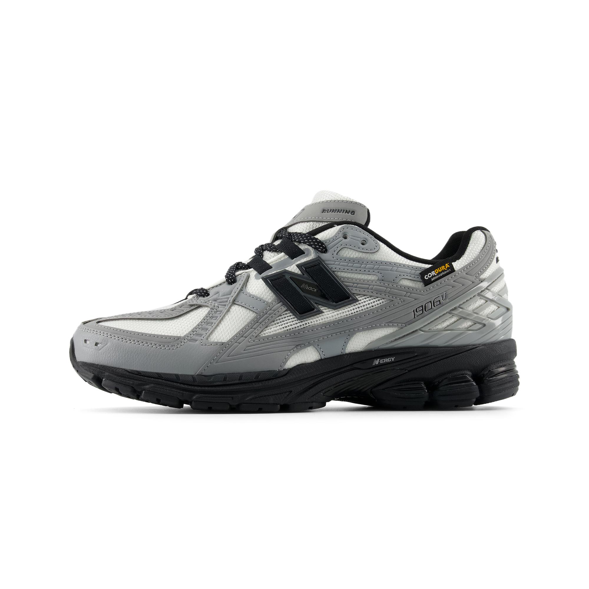 New Balance NB 1906N Chunky Sneakers Unisex Mid Top Grijs/Wit 45 gray