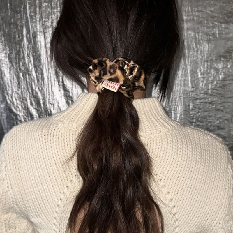 August Harmony Leopard Scrunchies