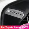 Embellecedor de salida de ventilación de aire acondicionado para tablero de Toyota Camry 70 XV70 2018-2023, accesorios interiores