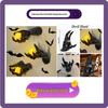 3D Halloween Geest Hand Wanddecoratie & Vleermuis Kandelaar Ornament