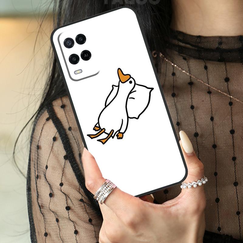 

Cartoon Duck Knife Case For Oppo A78 A98 A18 A38 A58 A60 A80 A40 A96 A76 A16 A94 A74 A54 A15 A17 A57 A77 A5 Pro OPPO A80 5G