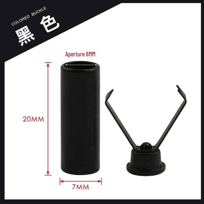 

Цветной металлический наконечник шнурка-колокольчика для шнурков толстовки и шляпы - окрашенный распылением фиксатор шнурка.