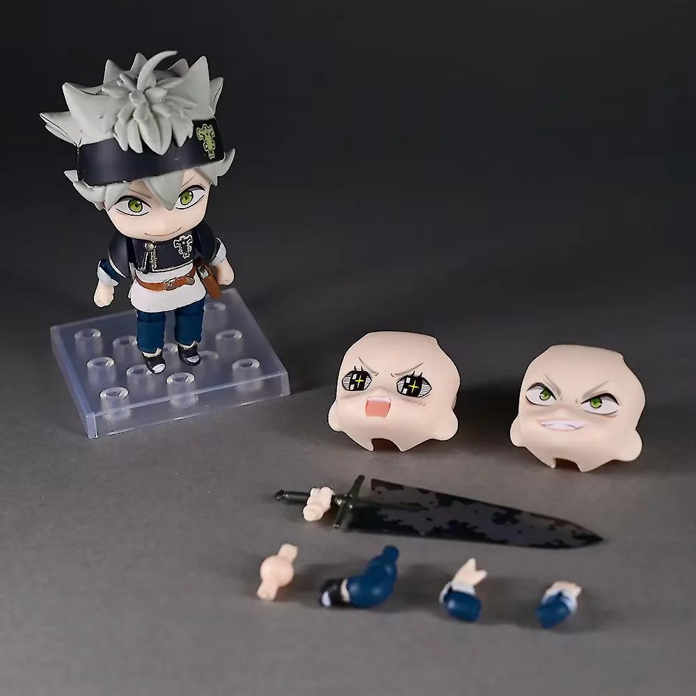 Black Clover Q Version Clay Man #2659 Ashtar, Stupid Ashtar, Movable Doll, Boxed Figure