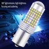 2 Stück 1156 BA15S 7440 W21W LED Rückfahrlichtlampe 12V Canbus 120 SMD 6500K Weiß T15 T20 Auto Heck Park Brems Blinkerleuchten