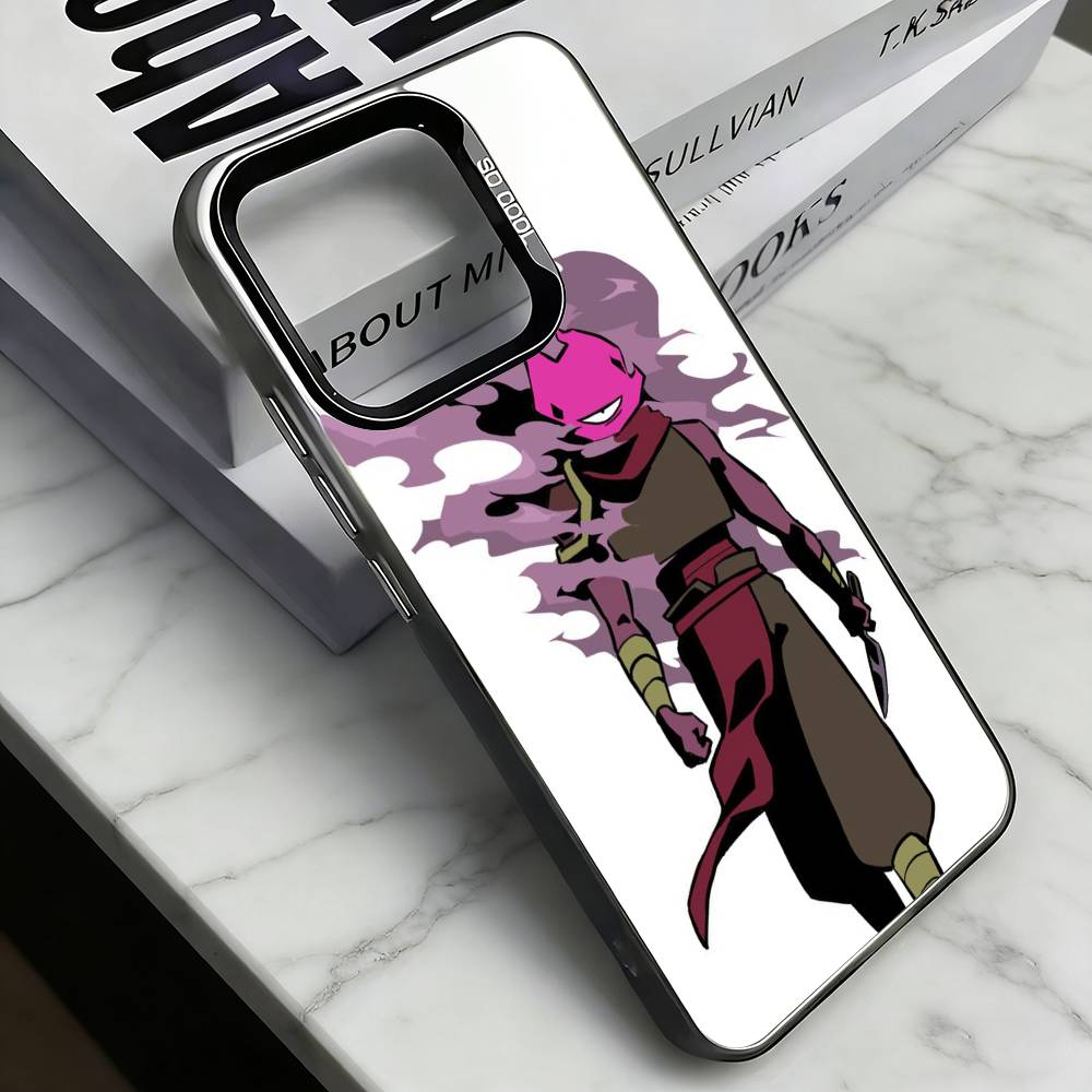 D-Dead Cells Phone Case For iPhone 17,16,15,14,13,12,11 Plus,Pro Max,XS,Colorful Silver Phone case Funda Cover
