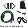 11-Piece Fitness Resistance Band Set