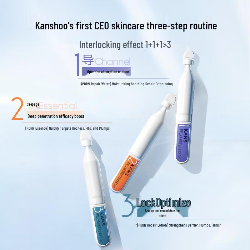 KANS Salmon Centella Asiatica Repair & Hydrate Trial Set
